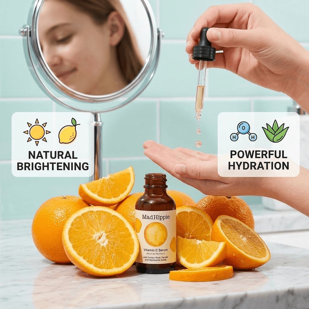 Mad Hippie Vitamin C Serum 10% SAP - Gentle Sodium Ascorbyl Phosphate for Sensitive Skin