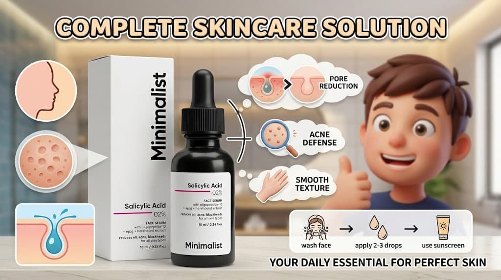 Minimalist Salicylic Acid Serum Results