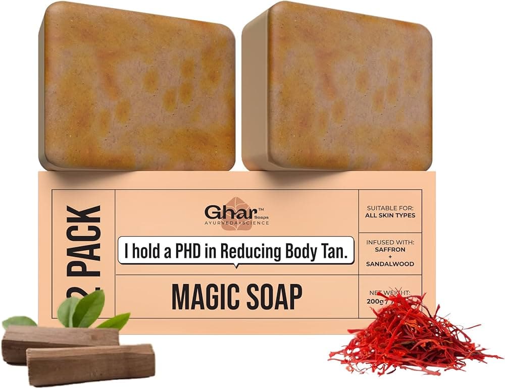 Ghar Soaps Magic Soap Dual Texture